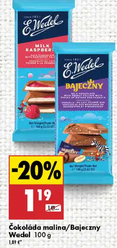 Wedel čokoláda Bajeczny