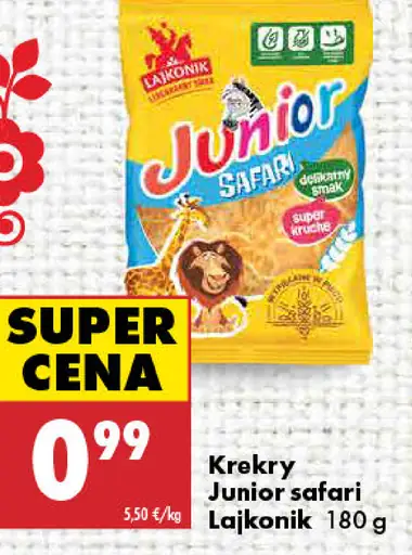 Lajkonik Junior Safari krekry