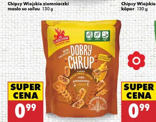 Lajkonik Dobry Chrup tyčinky mini rozmarín