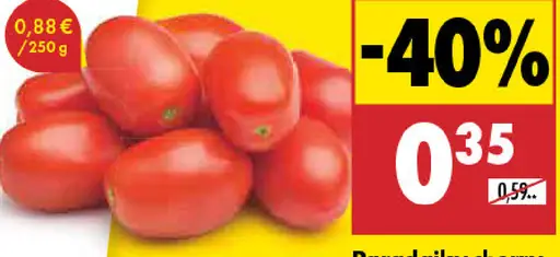 Paradajky cherry voľné