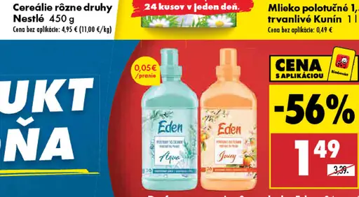 Parfum na pranie rôzne druhy