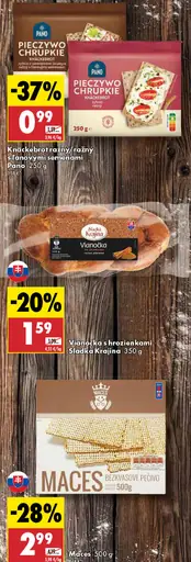 Pano ražný knäckebrot s ľanovými semienkami