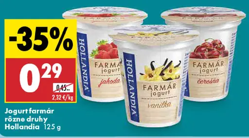 Hollandia Jogurt farmár