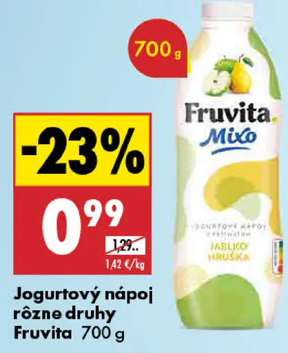 Fruvita Mixi jogurtový nápoj