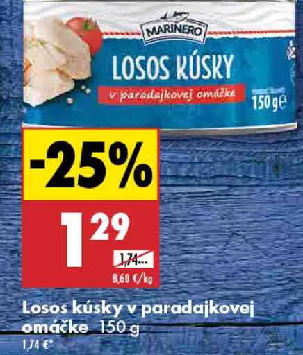 Marinero Losos kúsky v paradajkovej omáčke