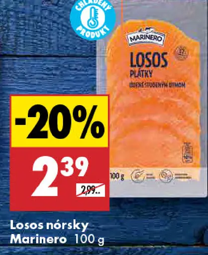 Marinero Losos nórsky plátky