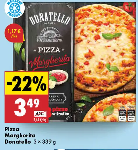 Donatello Pizza Margherita