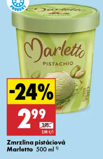 Marletto Zmrzlina pistáciová