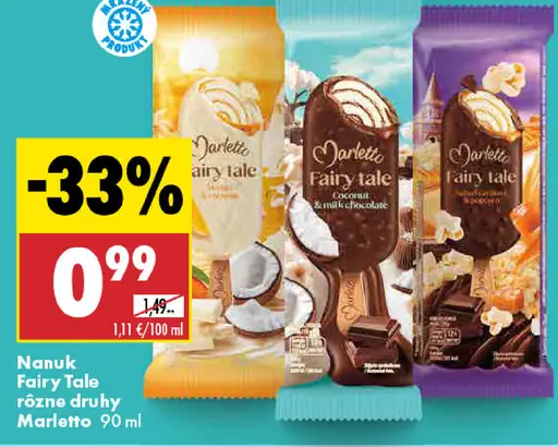 Marletto Nanuk Fairy Tale rôzne druhy