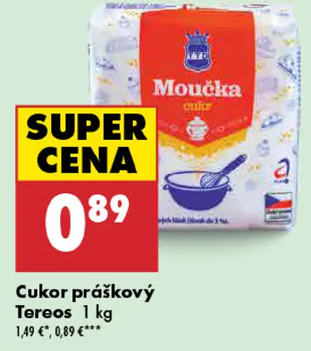 Tereos Cukor práškový