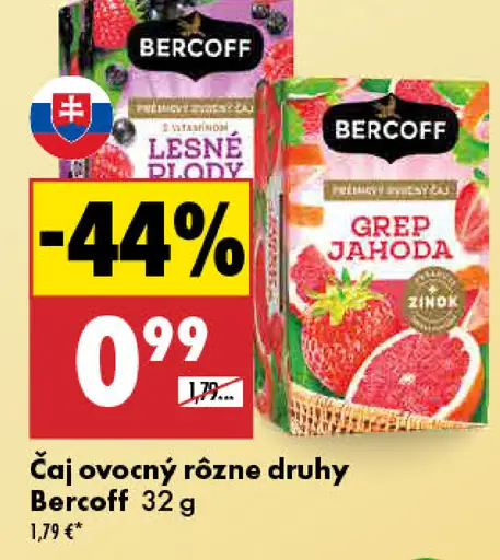 Bercoff Čaj ovocný lesné plody