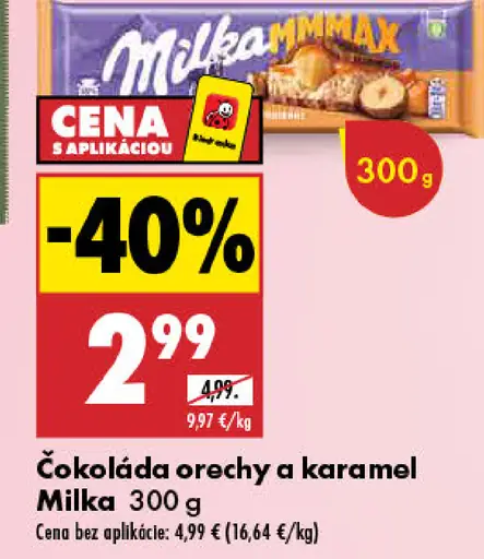 Čokoláda orechy a karamel