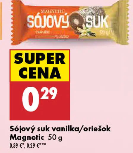 Sójový suk vanilka