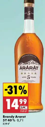 Brandy Ararat 5Y 40 %