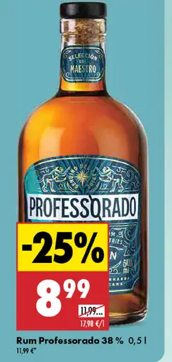 Professorado rum 38 %