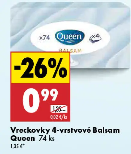 Queen Vreckovky Balsam 4-vrstvové