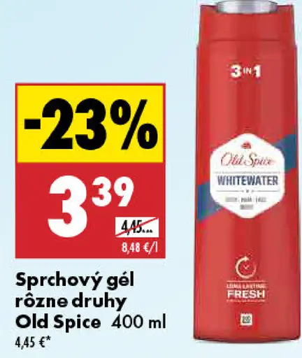 Old Spice sprchový gél vybrané druhy