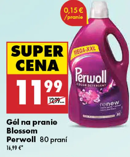 Perwoll Blossom gél na pranie
