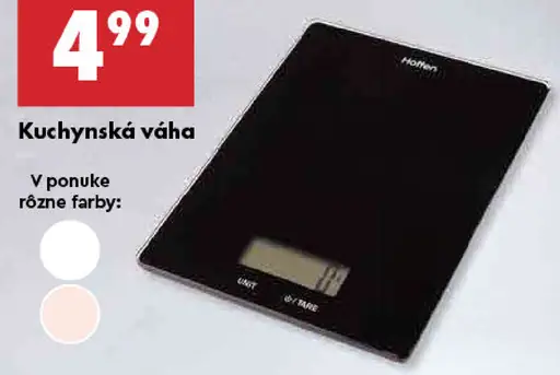 Hoffen kuchynská váha