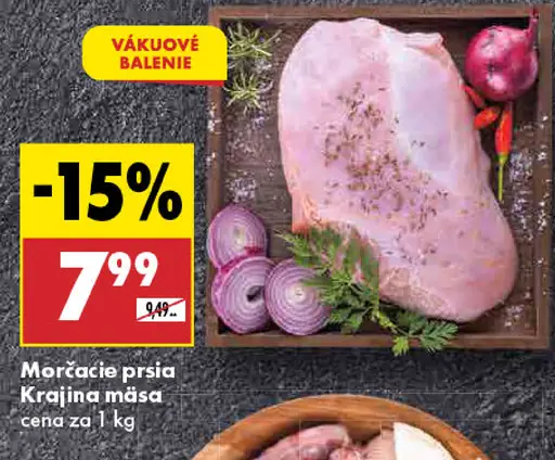 Krajina mäsa kurča 2 štvrté zadné