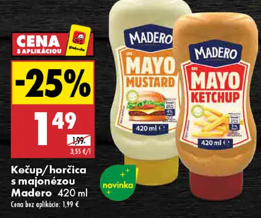 Madero kečup s majonézou