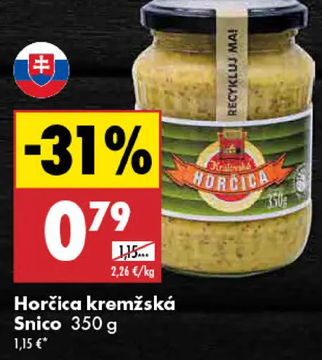 Snico Horčica kremžská