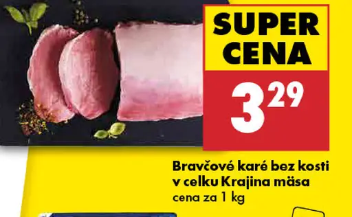 Bravčové karé bez kosti, v celku Krajina mäsa