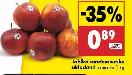 Jablká sandomierske ukladané