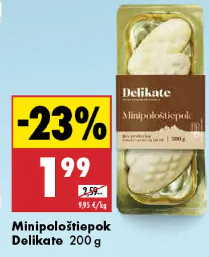 Delikate Minipološtiepok
