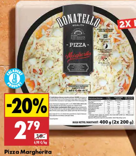 Donatello Pizza Margherita