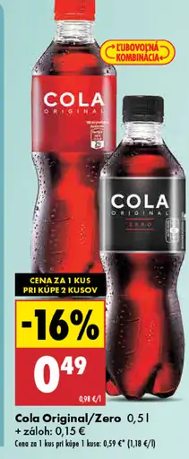 Cola Original Zero