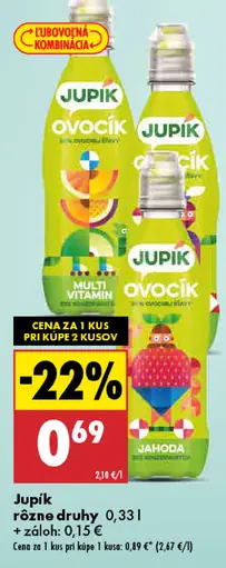 Jupik ovocný nápoj