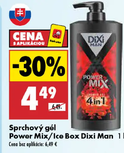 Power Mix sprchový gél