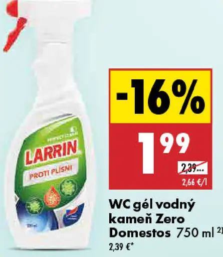 Larrin Sprejový čistič proti plesniam