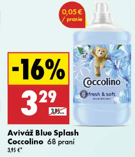 Coccolino Blue Splash aviváž