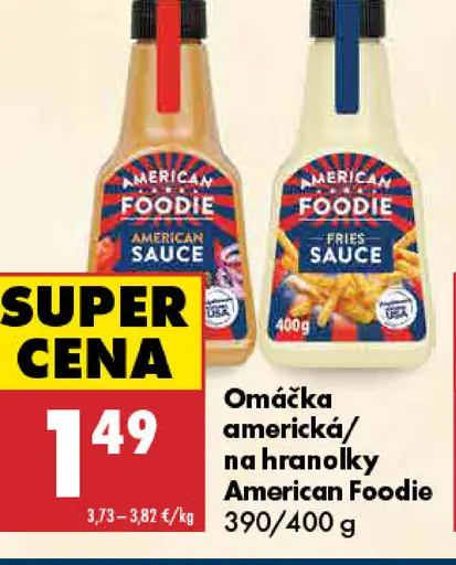 American Foodie omáčka americká na hranolky