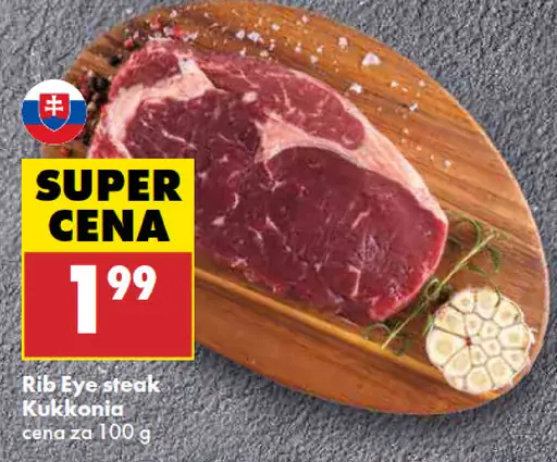 Kukkonia rib eye steak