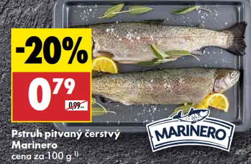 Marinero Pstruh pitvaný čerstvý