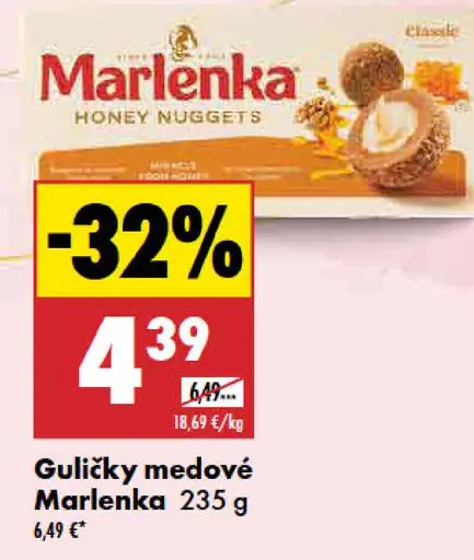 Marlenka Guľôčky medové