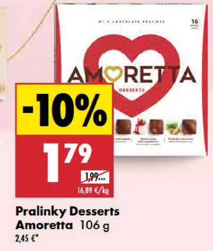 Amoretta Pralinky Desserts