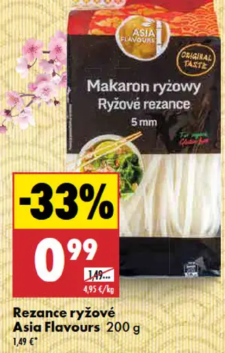 Asia Flavours Ryžové Rezance