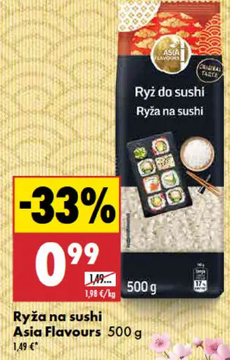 Asia Flavours Ryža na sushi