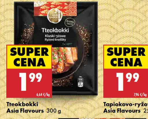Asia Flavours Ryžové knedličky Tteokbokki