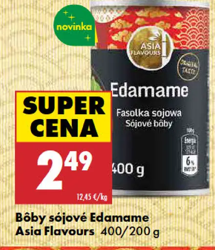 Asia Flavours sójové bôby Edamame