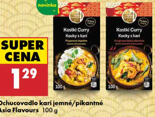 Asia Flavours ochucovadlo kari jemné