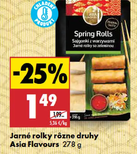 Asia Flavours Jarné rolky