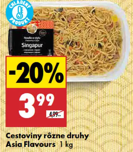 Asia Flavours cestoviny Singapur