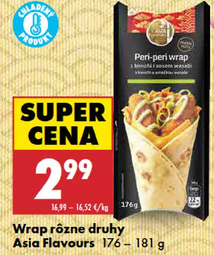 Asia Flavours wrap