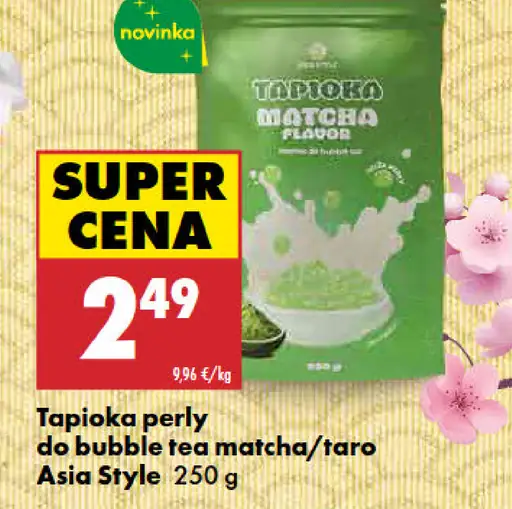Asia Style tapioka perly do bubble tea matcha/taro