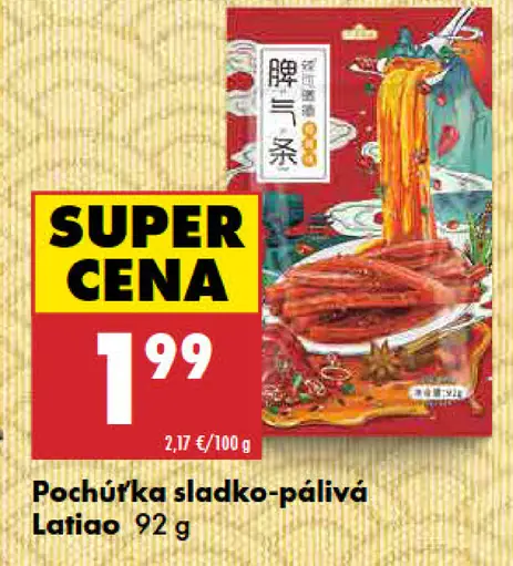 Latiao pochúťka sladko‑pálivá